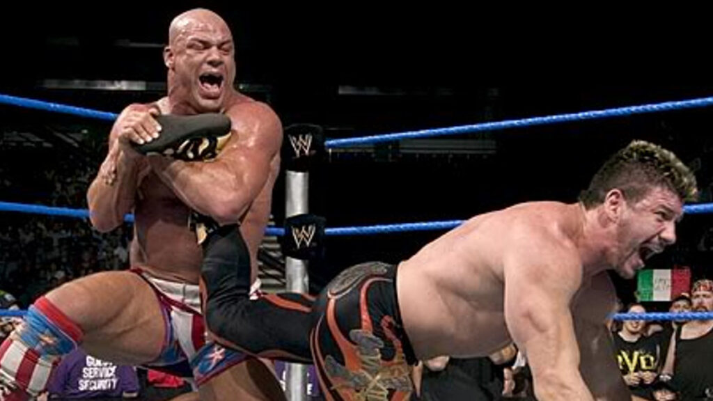 Kurt Angle On Being Stern With Hulk Hogan At A Live Show