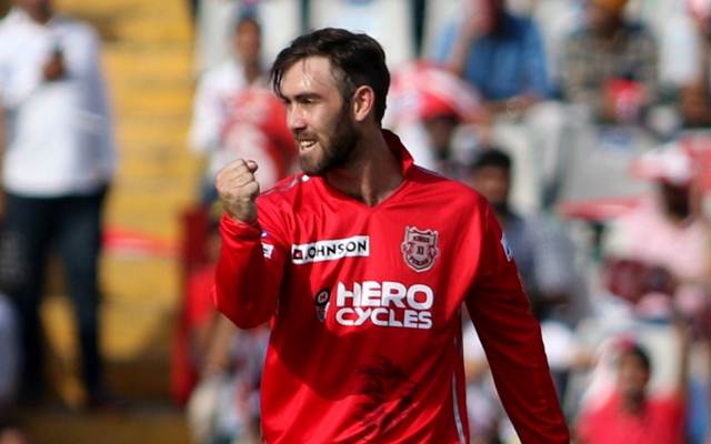 Kings XI Punjab’s Glenn Maxwell. (Photo: Surjeet Yadav/IANS)