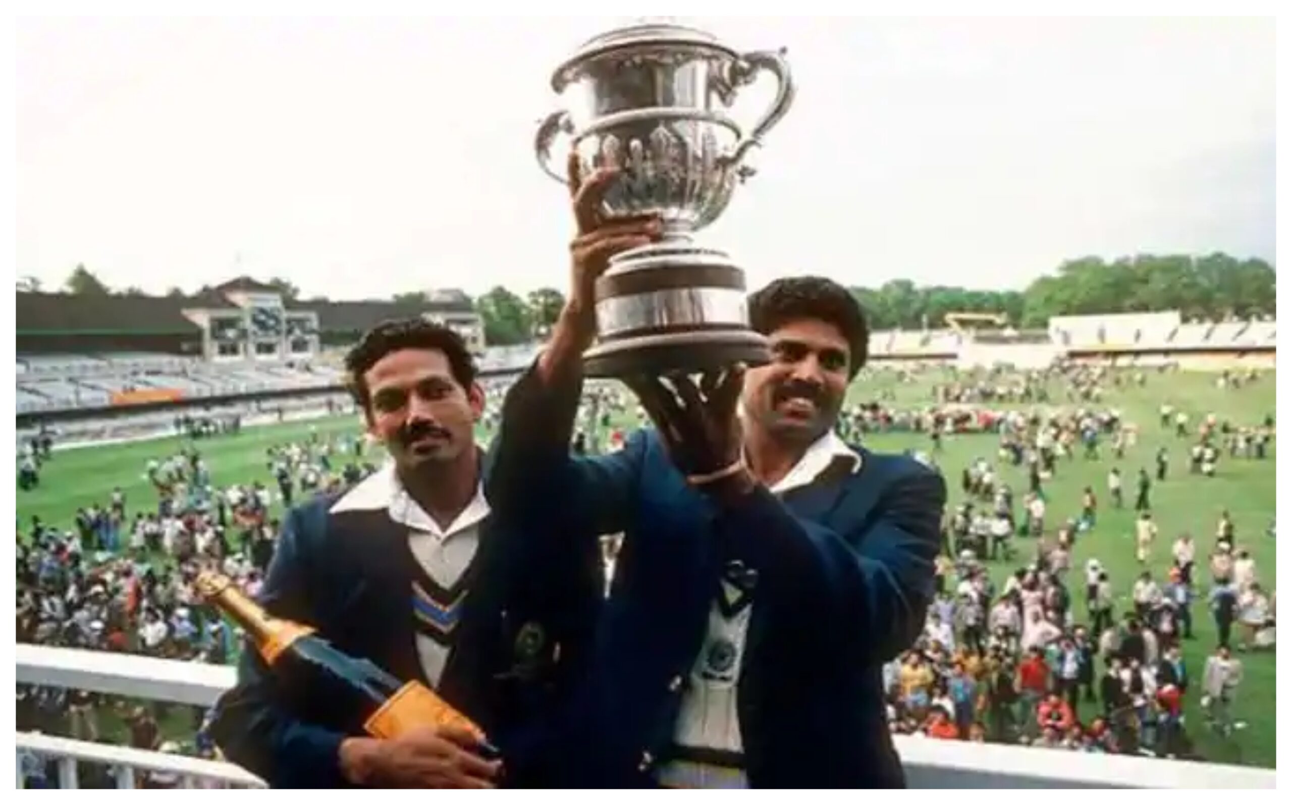 Kapil Dev lifting the 1983 World Cup | Reuters