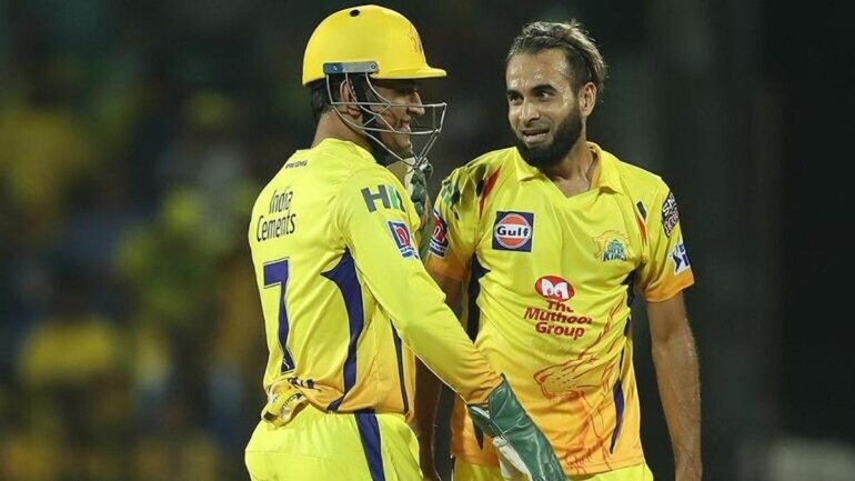 MS Dhoni, Imran Tahir, CSK