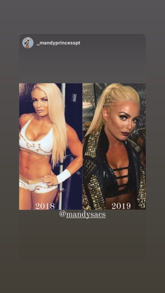 Mandy Rose Shares Pictorial Messages After Missing WWE Elimination Chamber 2021 1