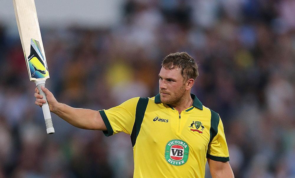 Australia's Aaron Finch ©Reuters