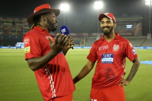 KL Rahul, Chris Gayle