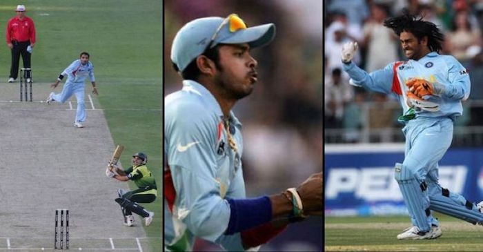 S Sreesanth Taking A Catch As India Won 2007 T20I WC Pic Source: T20 World Cup