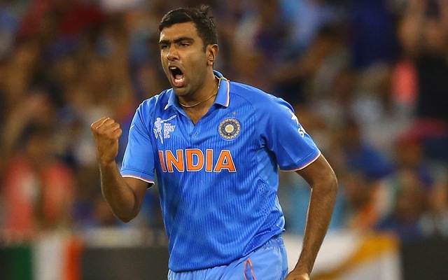 Ravichandran Ashwin of India. (Photo by Quinn Rooney/Getty Images)
