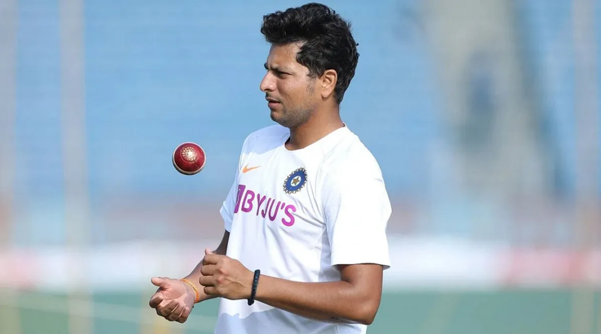 India spinner Kuldeep Yadav during a training session. (Photo: BCCI)