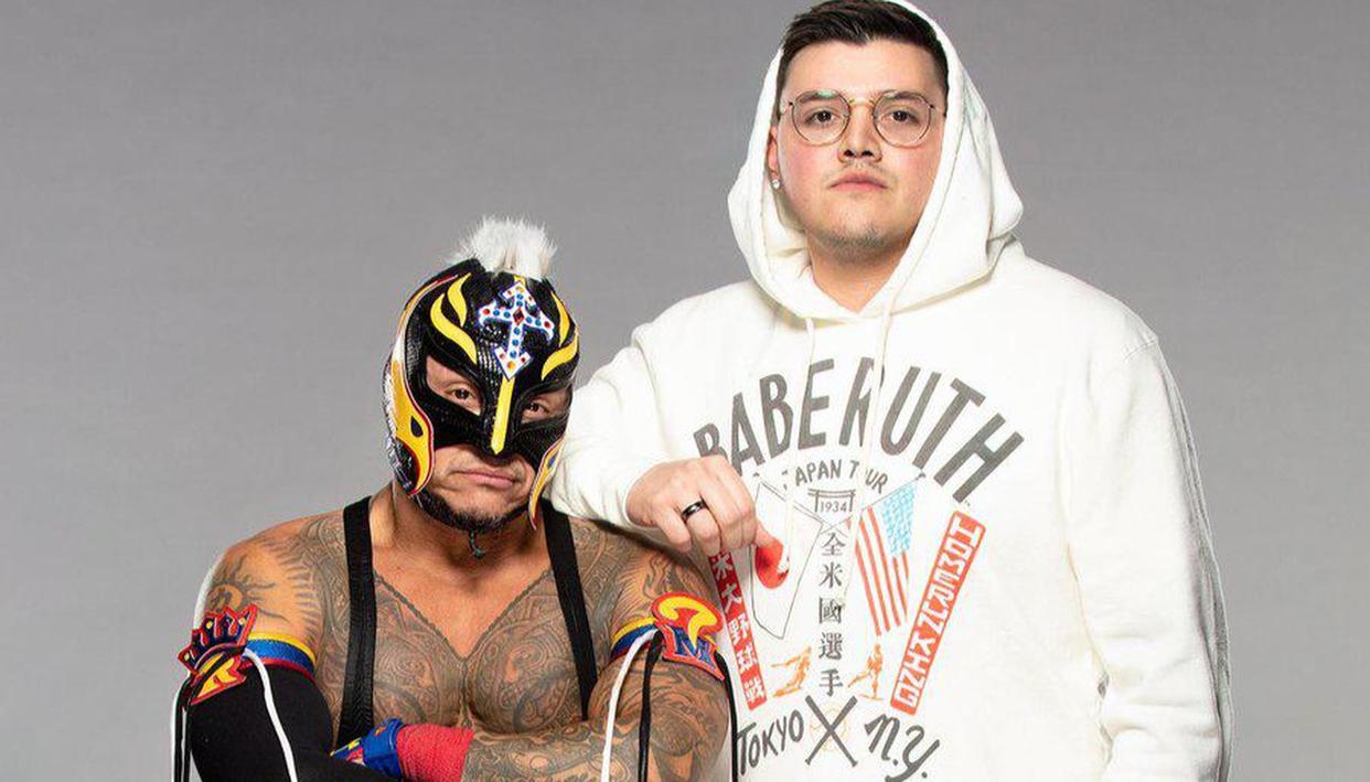 Rey Mysterio is having a unique experience on the WWE roster where he and h...