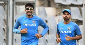 Bhuvi, Bumrah PUNIT PARANJPE/AFP