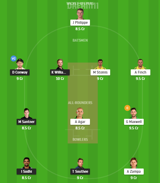 New Zealand, Australia, 5th T20I, Fantasy Cricket, New Zealand vs Australia