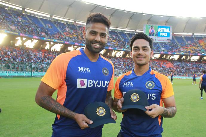 Suryakumar Yadav and Ishan Kishan - SPORTZPICS