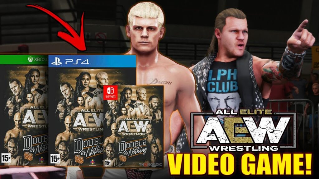 aew video game release