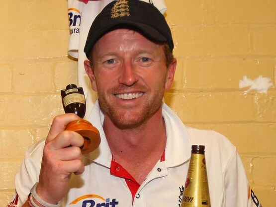 Paul Collingwood played 68 Tests, 197 One-day Internationals and 36 T20 for England.© AFP