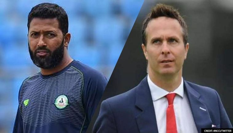 Wasim Jaffer, Michael Vaughan BCCI Twitter
