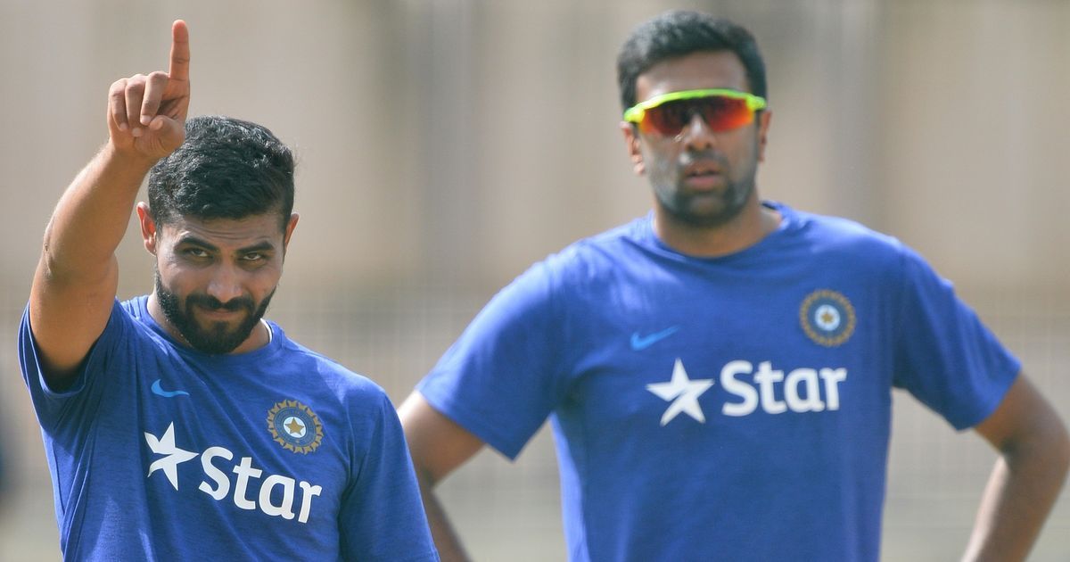 Ravindra Jadeja and Ravichandran Ashwin AFP