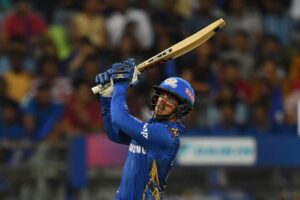 Quinton de Kock for Mumbai Indians - VIVEK BENDRE