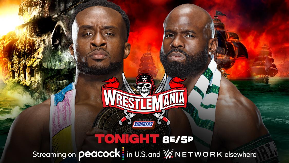 WrestleMania 37. Big E vs. Apollo Crews