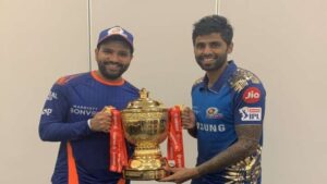Suryakumar Yadav and Rohit Sharma Image Source : SURYAKUMAR YADAV/TWITTER