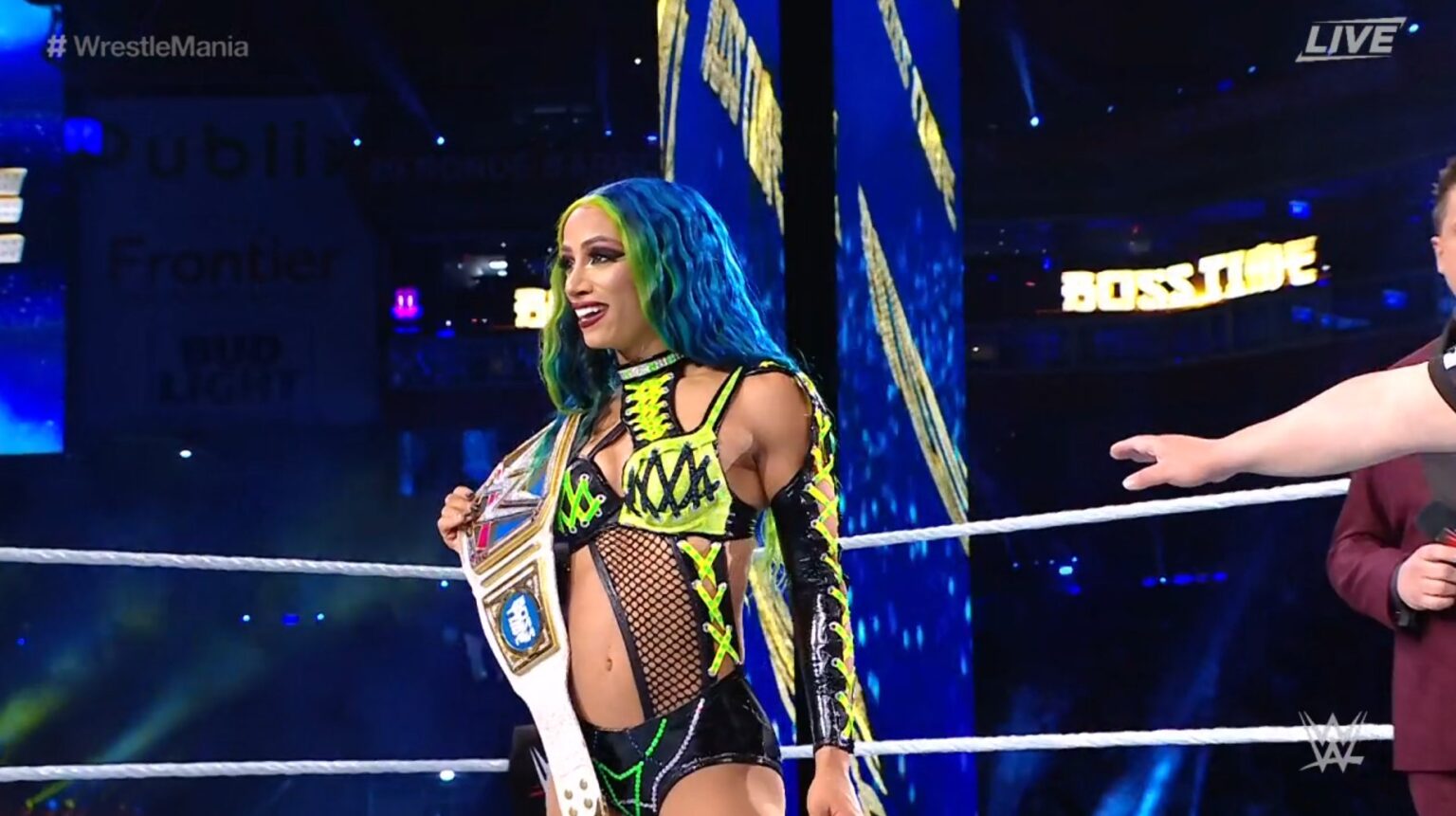 Video Sasha Banks Emotional As Wrestlemania Losing Streak Continues