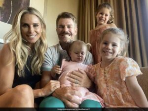 David Warner is finally reunited with his family after a period of 108 days.© Instagram
