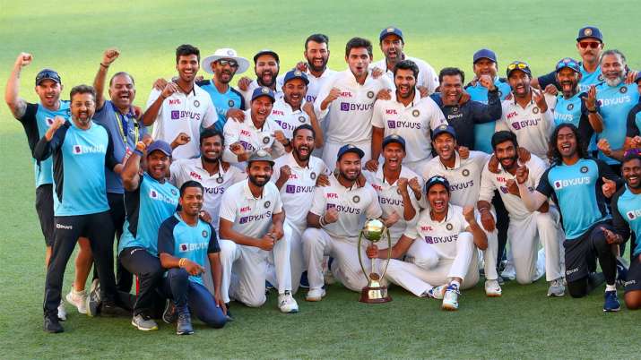 Brisbane Test: India beat Australia by 3 wickets at Gabba to win series 2-1, retain Border-Gavaskar Trophy Image Source : AP IMAGE