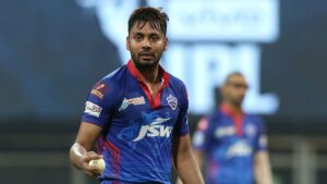 Avesh Khan had been instrumental in Delhi Capitals’ early success in IPL 2021. Image: BCCI