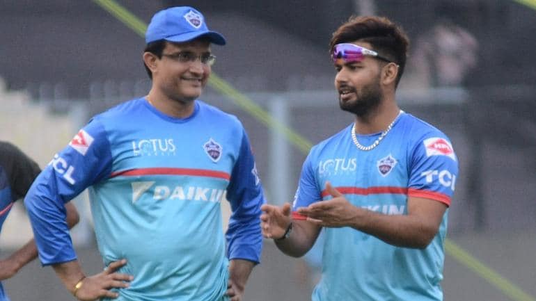 Sourav Ganguly and Rishabh Pant were together for the Delhi Capitals in IPL 2019 (IANS Photo)