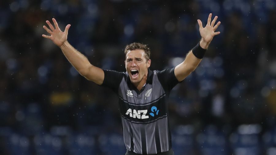 Tim Southee is the third-highest wicket-taker in T20I cricket, with 99 strikes in 83 games Associated Press