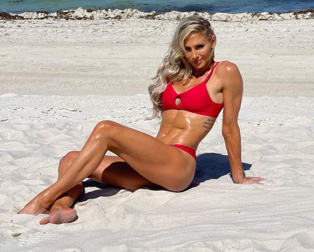 WWE Star Charlotte Flair Shares Red-Hot Bikini Photos From Miami Beach 2.