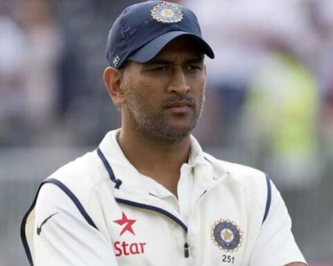 MS Dhoni retired from Test cricket in 2014.© AFP