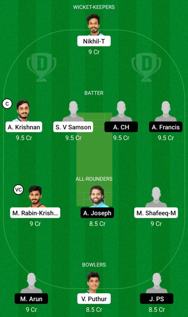 JRO vs ENC Dream11 Prediction, Fantasy Cricket Tips, Dream11 Team, Kerala Club Championship 2021