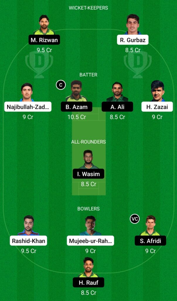 AFG vs PAK Dream11 Prediction, Fantasy Cricket Tips, Dream11 Team, ICC T20 World Cup, 2021