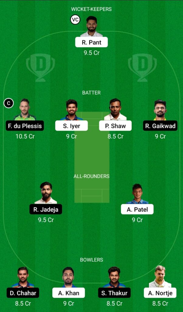 IPL 2021- DC vs CSK Dream11 Prediction, Fantasy Cricket Tips, Dream11 Team 