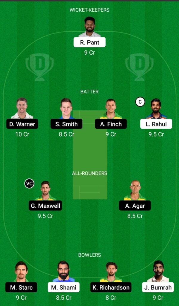 IND vs AUS Dream11 Prediction, Fantasy Cricket Tips, Dream 11 Team, ICC Men's T20 World Cup Warm-up Matches, 2021
