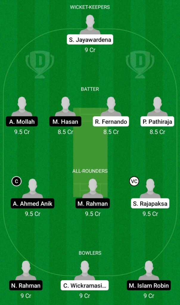SL-U19 vs BD-U19 Dream11 Prediction, Fantasy Cricket Tips, Dream11 Team, Bangladesh Under 19s Tour of Sri Lanka 2021