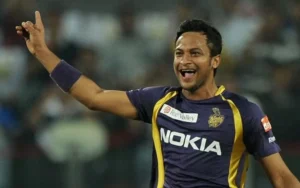Shakib Al Hasan. (Photo by INDRANIL MUKHERJEE/AFP/GettyImages)