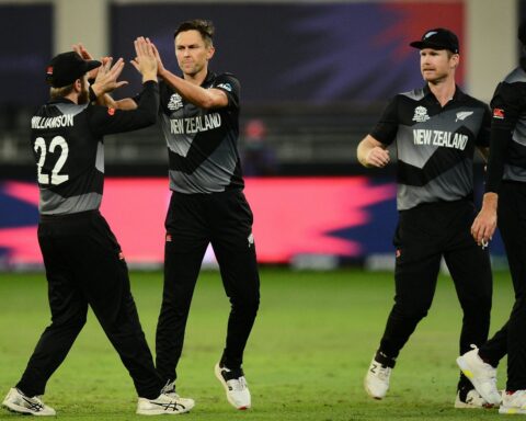 New Zealand cricket team. (Credits: Twitter)