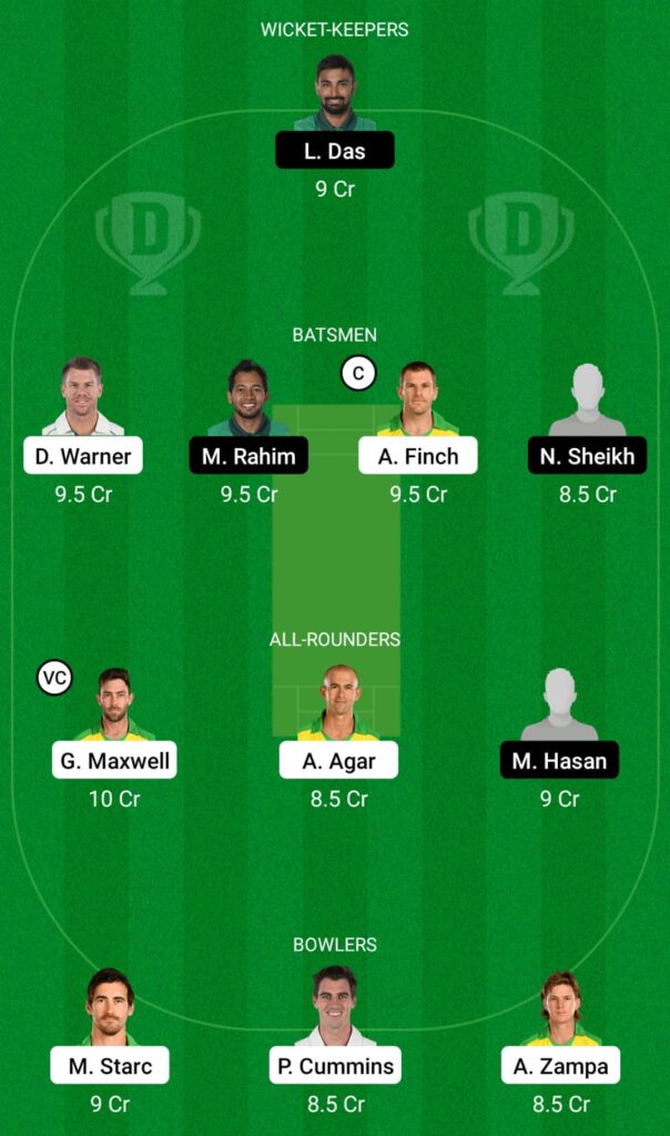 AUS vs BAN Dream11 Prediction, Fantasy Cricket Tips, Dream11 Team, ICC T20 World Cup, 2021