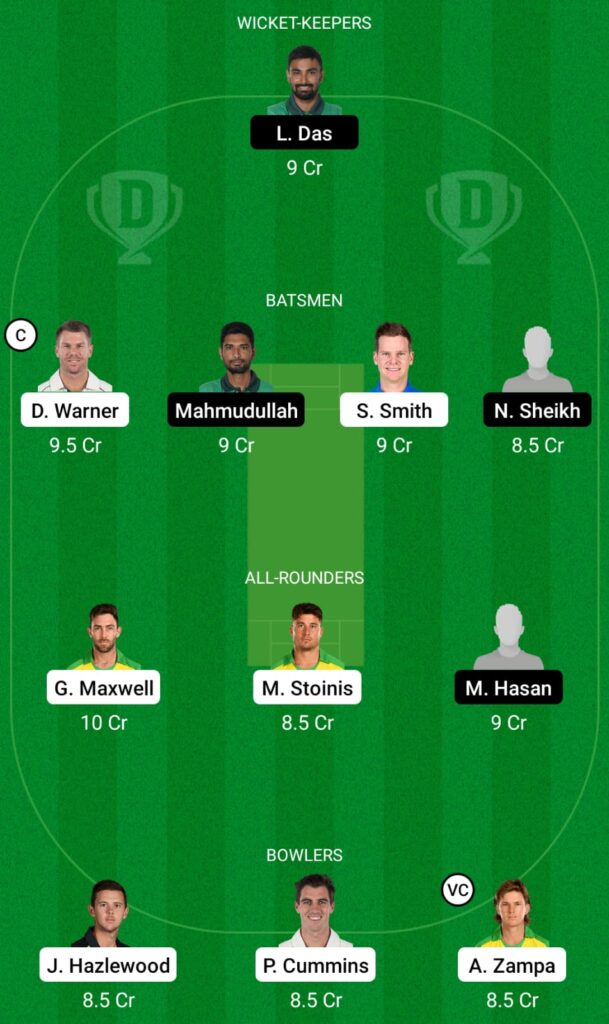 AUS vs BAN Dream11 Prediction, Fantasy Cricket Tips, Dream11 Team, ICC T20 World Cup, 2021