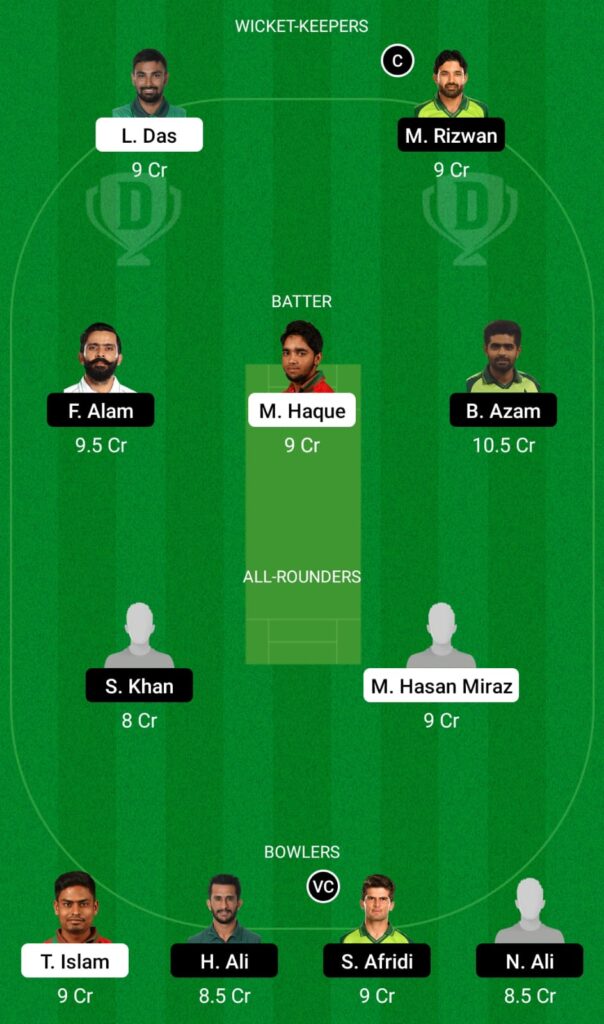 BAN vs PAK Dream11 Prediction, Fantasy Cricket Tips, Dream11 Team, Pakistan tour of Bangladesh, 2021