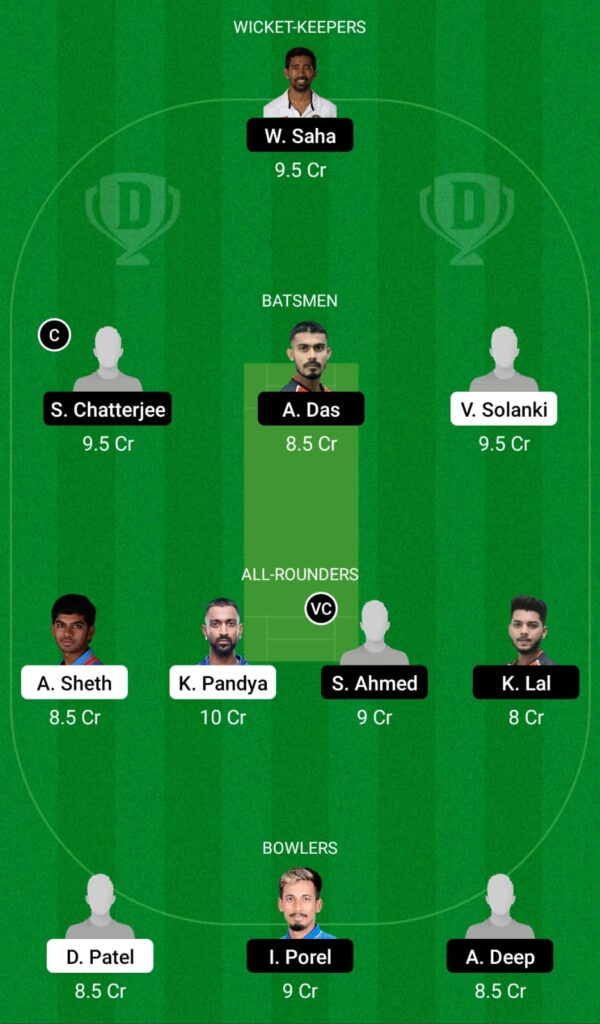 BRD vs BEN Dream11 Prediction, Fantasy Cricket Tips, Dream11 Team, Syed Mushtaq Ali Trophy 2021