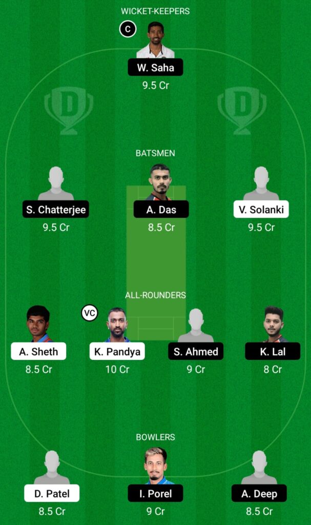 BRD vs BEN Dream11 Prediction, Fantasy Cricket Tips, Dream11 Team, Syed Mushtaq Ali Trophy 2021