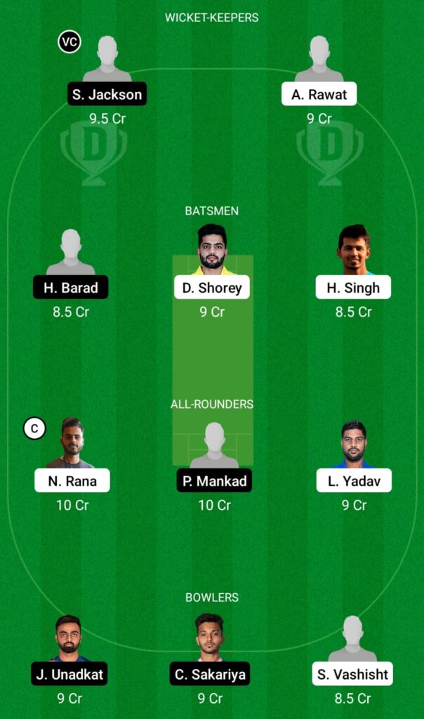 DEL vs SAU Dream11 Prediction, Fantasy Cricket Tips, Dream11 Team, Syed Mushtaq Ali Trophy 2021