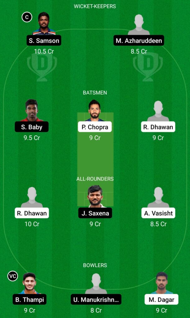 HIM vs KER Dream11 Prediction, Fantasy Cricket Tips, Dream11 Team, Syed Mushtaq Ali Trophy 2021