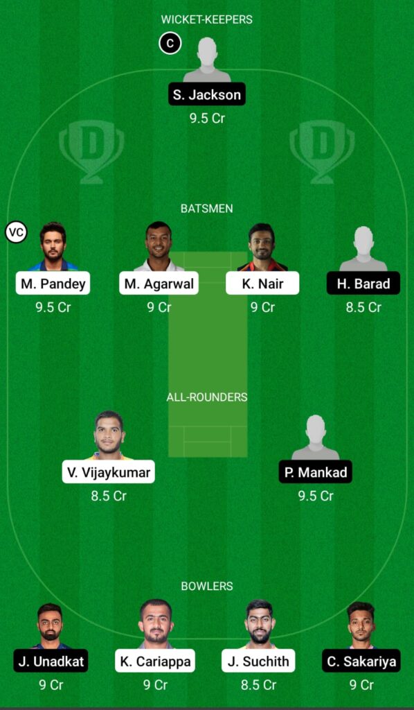 KAR vs SAU Dream11 Prediction, Fantasy Cricket Tips, Dream11 Team, Syed Mushtaq Ali Trophy 2021