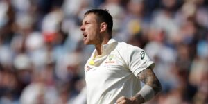 | James Pattinson has been handed one match suspension in Sheffield Shield(Twitter)