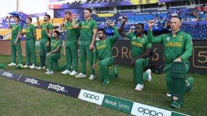 Cricket South Africa Confirms The Proteas Will Continue To Take The Knee During Netherlands, India Series 2