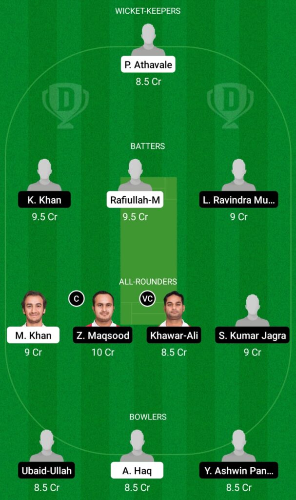 AMR vs DAT Dream11 Prediction, Fantasy Cricket Tips, Dream11 Team, Oman D20, 2021