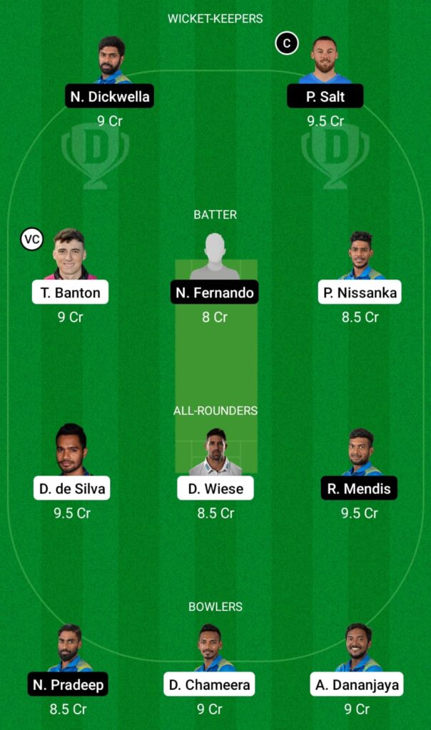 CS vs DG Dream11 Prediction, Fantasy Cricket Tips, Dream11 Team, LPL 2021 