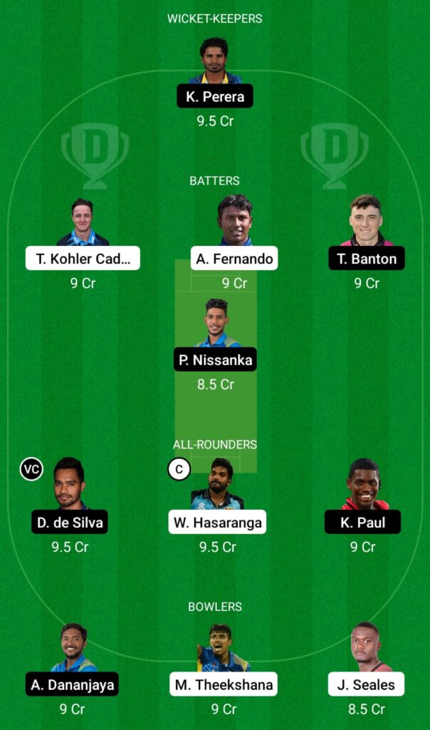 JK vs CS Dream11 Prediction, Fantasy Cricket Tips, Dream11 Team, LPL 2021 