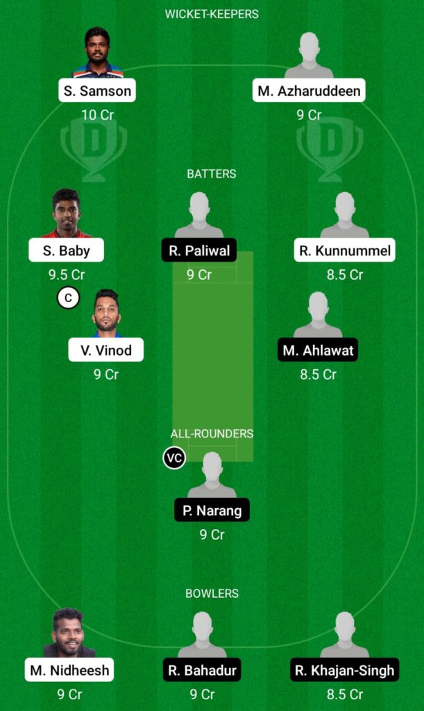 KER vs SER Dream11 Prediction, Fantasy Cricket Tips, Dream11 Team, Vijay Hazare Trophy 2021-22 
